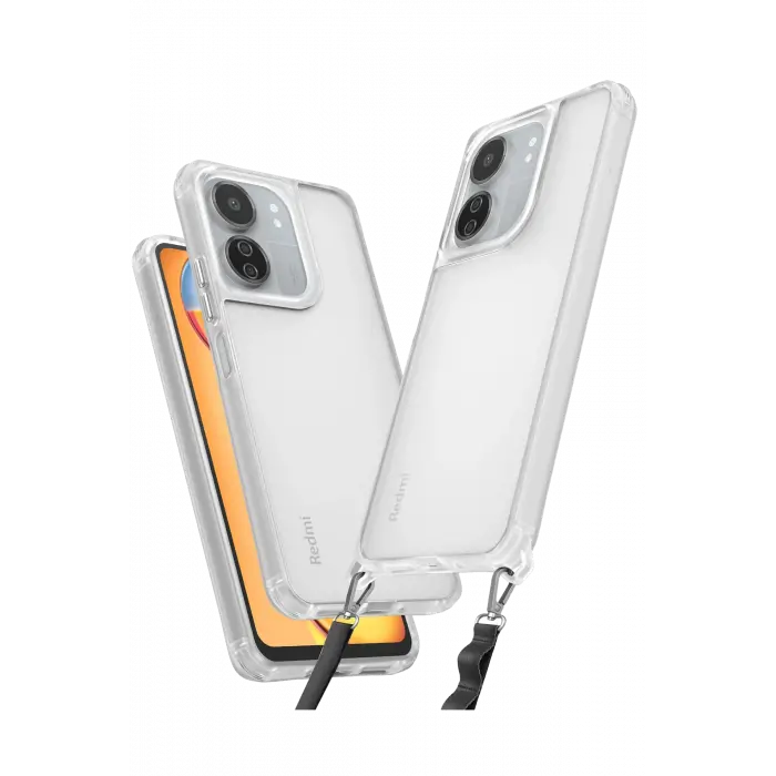 Lopard Xiaomi Redmi 13c Kılıf Penta Silikon Kılıf - Şeffaf