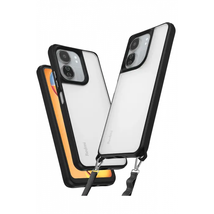 Lopard Xiaomi Redmi 13c Kılıf Penta Silikon Kılıf - Şeffaf