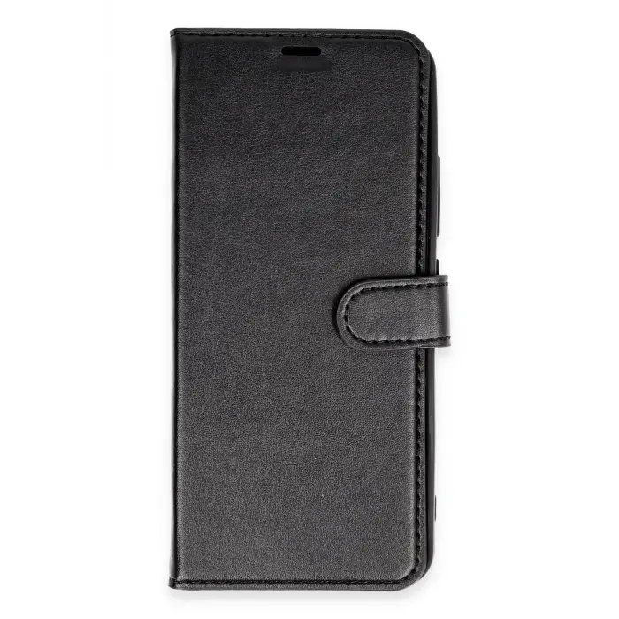 Lopard Xiaomi Redmi 13c Kılıf Trend S Plus Kapaklı Kılıf - Siyah