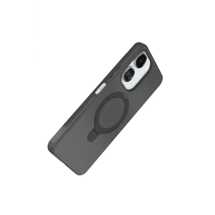 Lopard Xiaomi Redmi 13c Regal Magsafe Standlı Kapak - Titan Gri