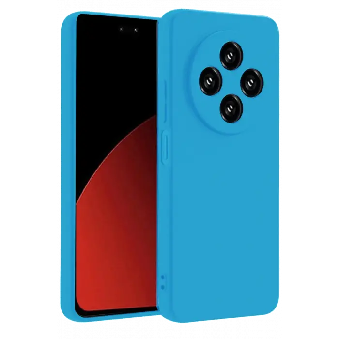 Lopard Xiaomi Redmi 14c Kılıf Nano İçi Kadife Silikon - Mavi