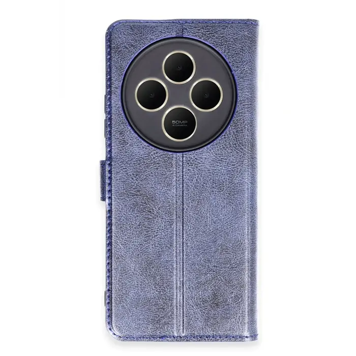 Lopard Xiaomi Redmi 14c Kılıf Trend S Plus Kapaklı Kılıf - Lacivert