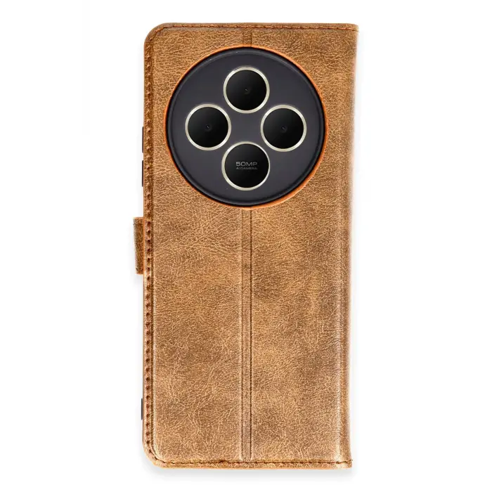 Lopard Xiaomi Redmi 14c Kılıf Trend S Plus Kapaklı Kılıf - Taba