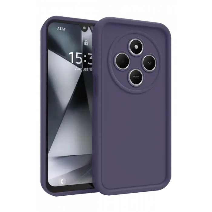 Lopard Xiaomi Redmi 14c Kılıf Viera Silikon - Mürdüm