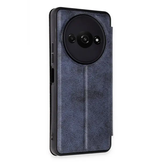 Lopard Xiaomi Redmi A3 4g Kılıf Flip Cover - Lacivert