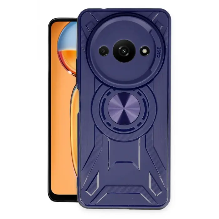 Lopard Xiaomi Redmi A3 4g Kılıf Lincoln Silikon - Lacivert