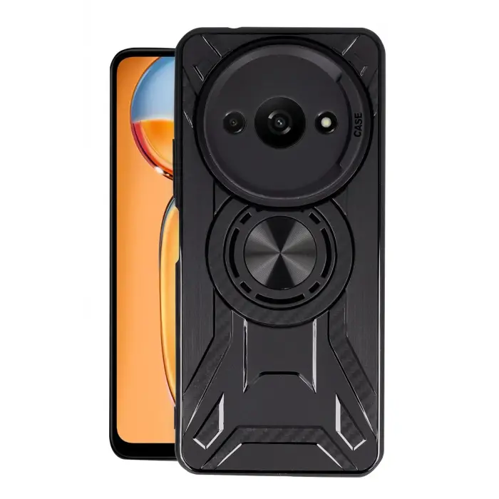 Lopard Xiaomi Redmi A3 4g Kılıf Lincoln Silikon - Siyah