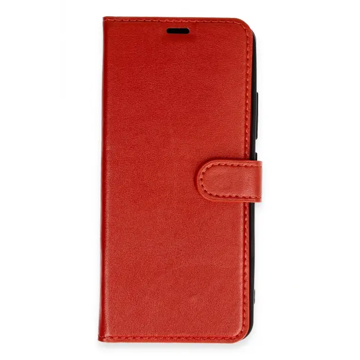 Lopard Xiaomi Redmi A3 4g Kılıf Trend S Plus Kapaklı Kılıf - Kırmızı