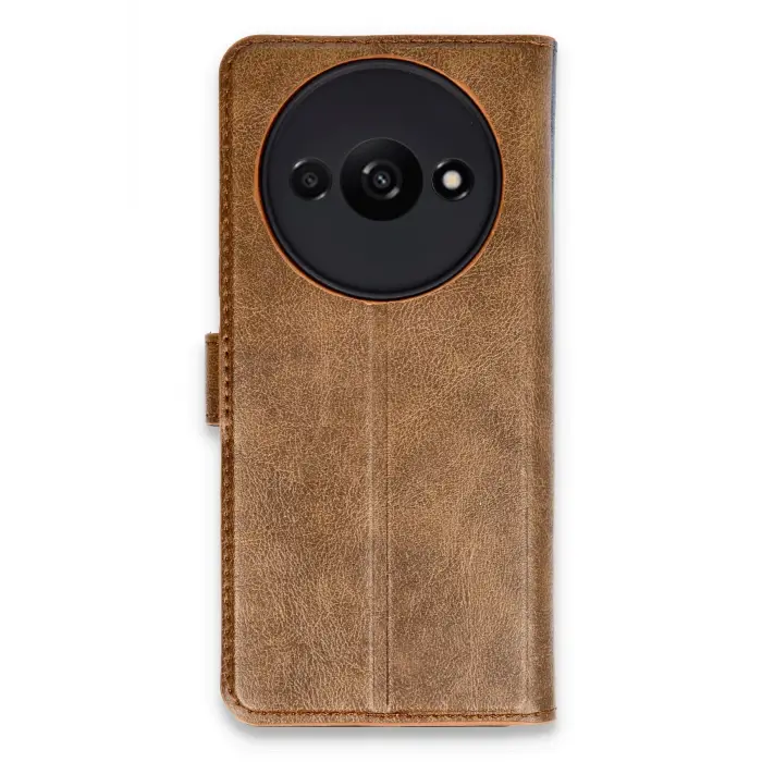 Lopard Xiaomi Redmi A3 4g Kılıf Trend S Plus Kapaklı Kılıf - Taba