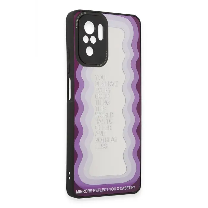 Lopard Xiaomi Redmi Note 10 Kılıf Mirror Desenli Kapak - Mirror - 5