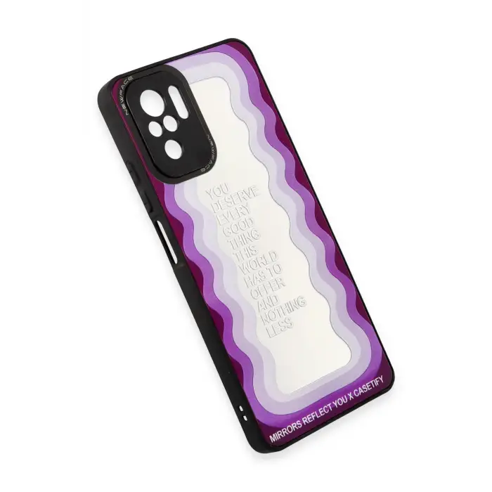 Lopard Xiaomi Redmi Note 10 Kılıf Mirror Desenli Kapak - Mirror - 5