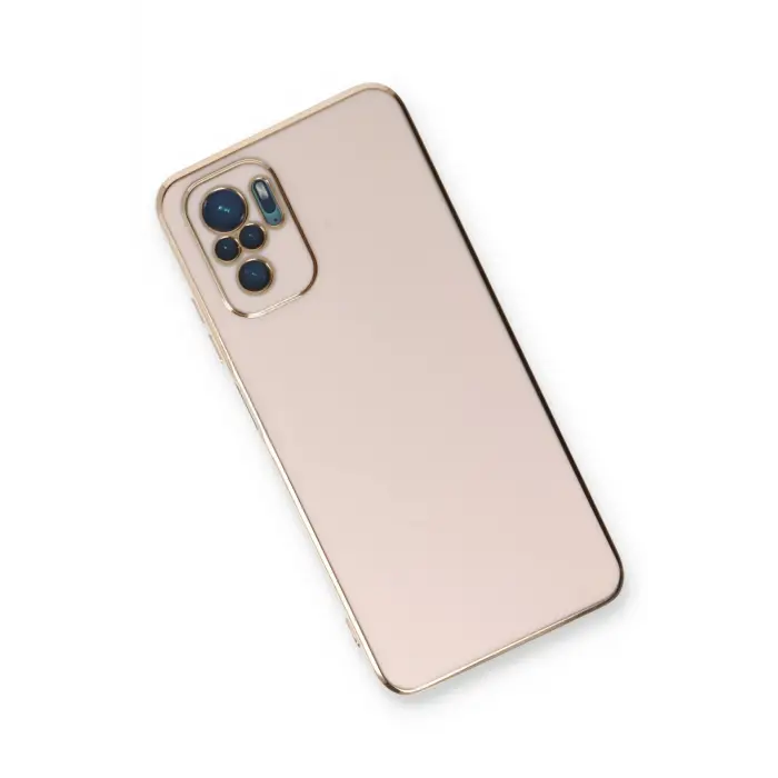 Lopard Xiaomi Redmi Note 10 Kılıf Volet Silikon - Pembe