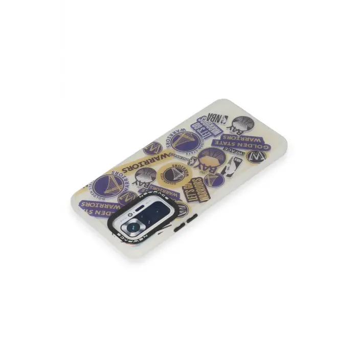 Lopard Xiaomi Redmi Note 10 Pro Kılıf Estoril Desenli Kapak - Estoril - 13