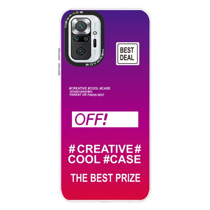 Lopard Xiaomi Redmi Note 10 Pro Kılıf Estoril Desenli Kapak - Estoril - 9