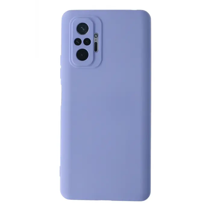 Lopard Xiaomi Redmi Note 10 Pro Kılıf Nano İçi Kadife Silikon - Lila