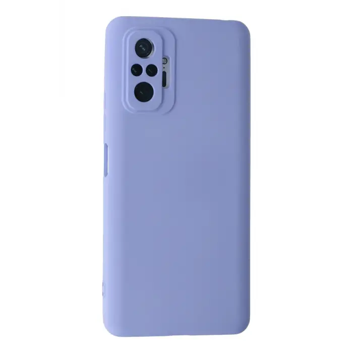 Lopard Xiaomi Redmi Note 10 Pro Kılıf Nano İçi Kadife Silikon - Lila