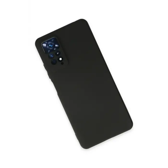 Lopard Xiaomi Redmi Note 11 Kılıf First Silikon - Siyah