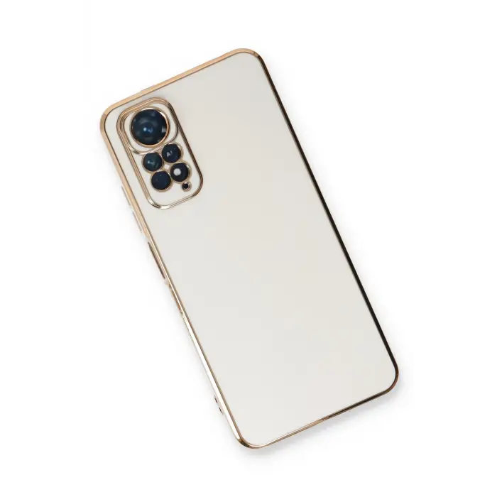 Lopard Xiaomi Redmi Note 11 Kılıf Volet Silikon - Beyaz