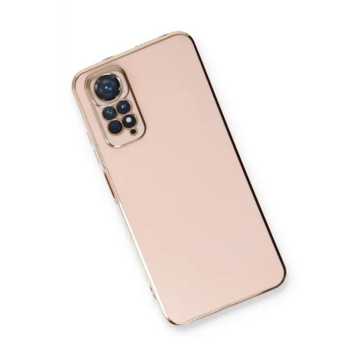 Lopard Xiaomi Redmi Note 11 Kılıf Volet Silikon - Pembe