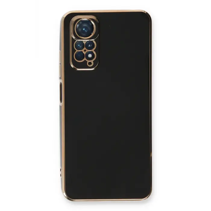 Lopard Xiaomi Redmi Note 11 Kılıf Volet Silikon - Siyah