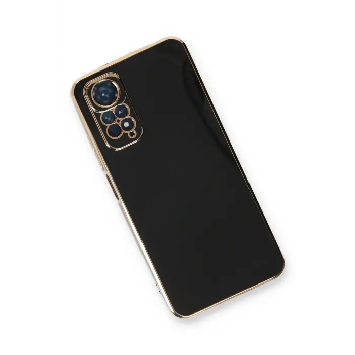 Lopard Xiaomi Redmi Note 11 Kılıf Volet Silikon - Siyah