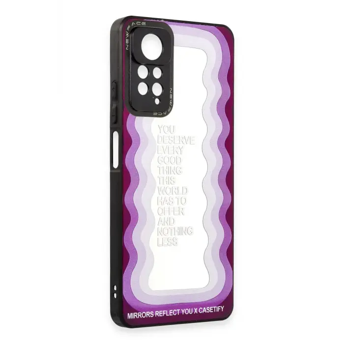 Lopard Xiaomi Redmi Note 11 Pro Kılıf Mirror Desenli Kapak - Mirror - 5