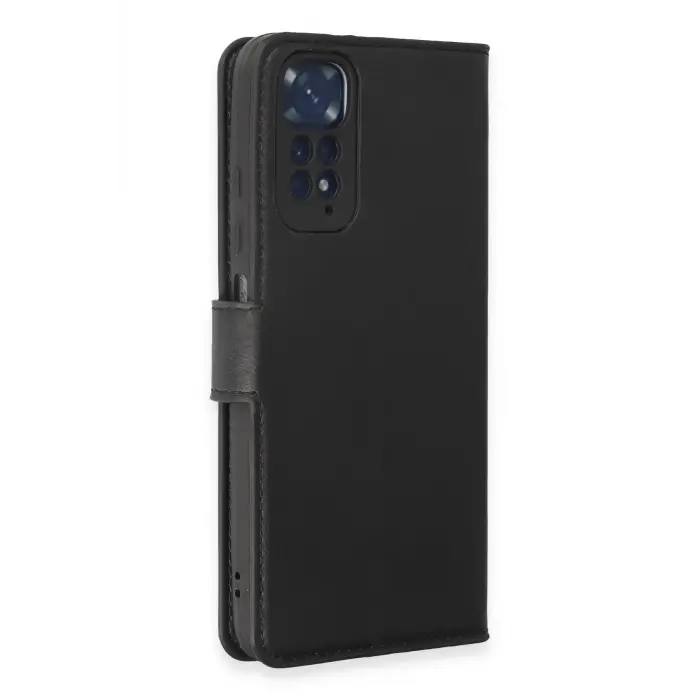 Lopard Xiaomi Redmi Note 11 Pro Kılıf Trend S Plus Kapaklı Kılıf - Siyah