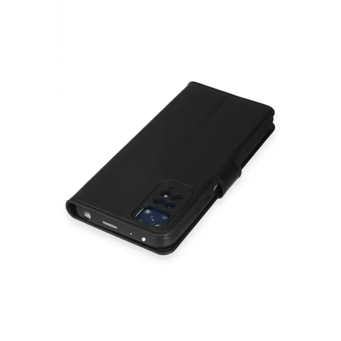 Lopard Xiaomi Redmi Note 11 Pro Kılıf Trend S Plus Kapaklı Kılıf - Siyah