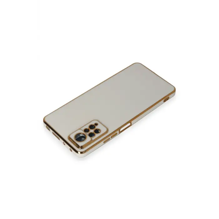 Lopard Xiaomi Redmi Note 11 Pro Kılıf Volet Silikon - Beyaz