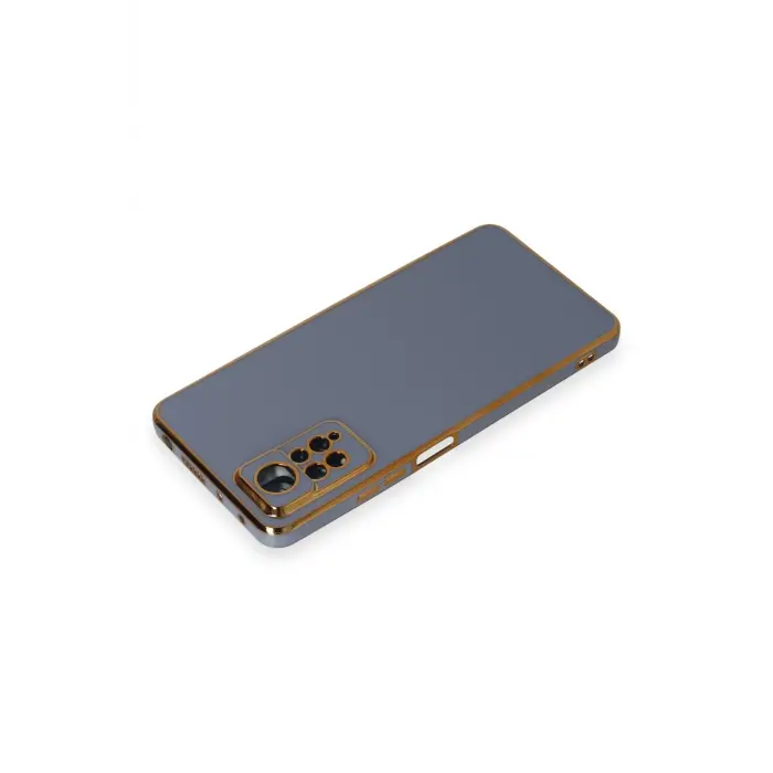 Lopard Xiaomi Redmi Note 11 Pro Kılıf Volet Silikon - Mavi