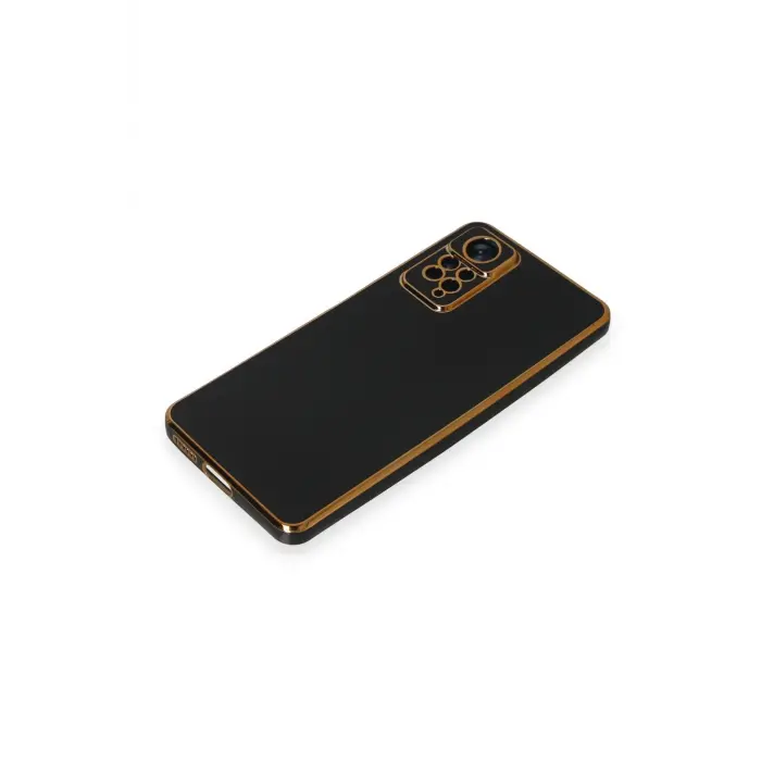 Lopard Xiaomi Redmi Note 11 Pro Kılıf Volet Silikon - Siyah