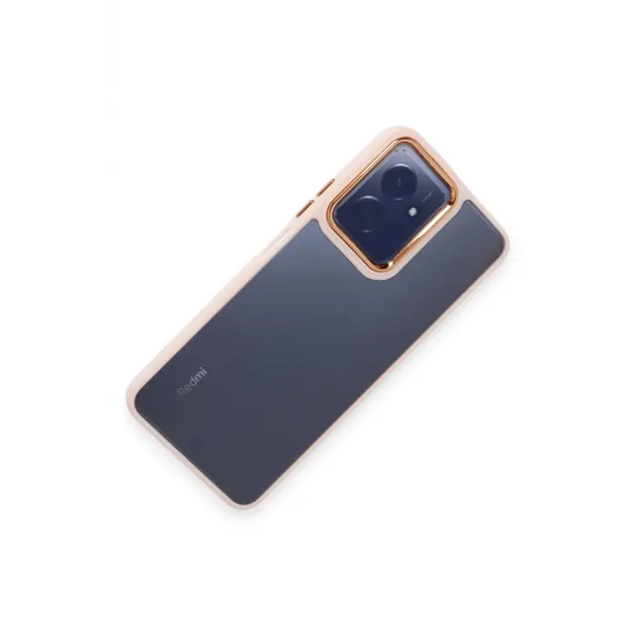 Lopard Xiaomi Redmi Note 12 4g Kılıf Dora Kapak - Pudra