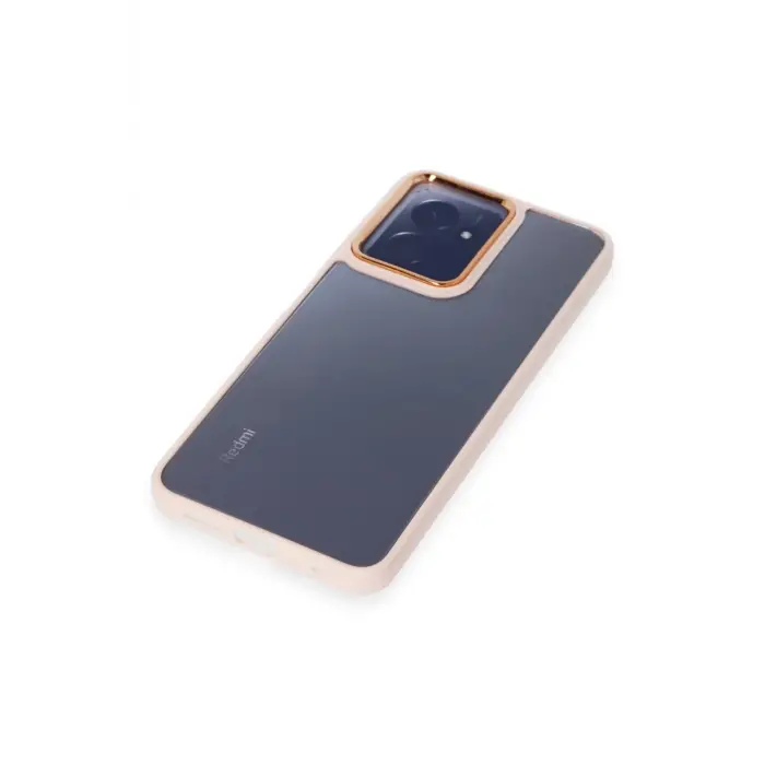 Lopard Xiaomi Redmi Note 12 4g Kılıf Dora Kapak - Pudra