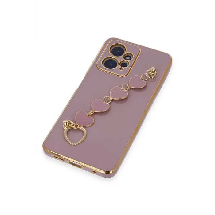 Lopard Xiaomi Redmi Note 12 4g Kılıf Esila Silikon - Mor