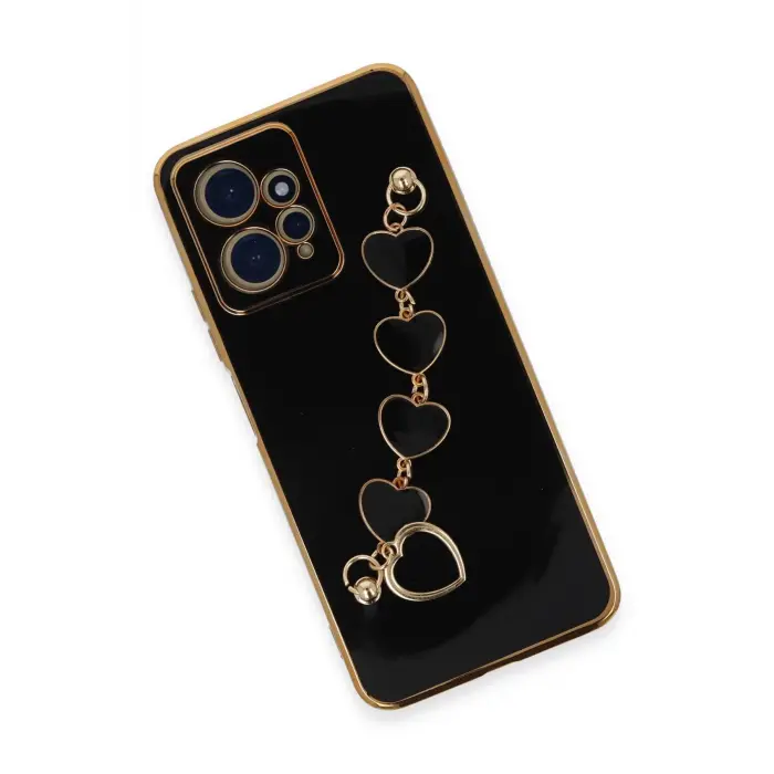 Lopard Xiaomi Redmi Note 12 4g Kılıf Esila Silikon - Siyah