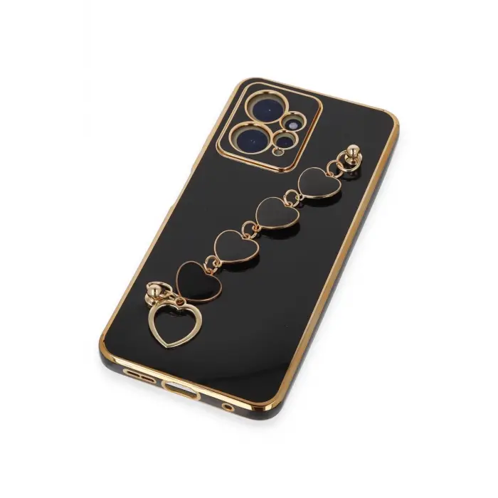 Lopard Xiaomi Redmi Note 12 4g Kılıf Esila Silikon - Siyah