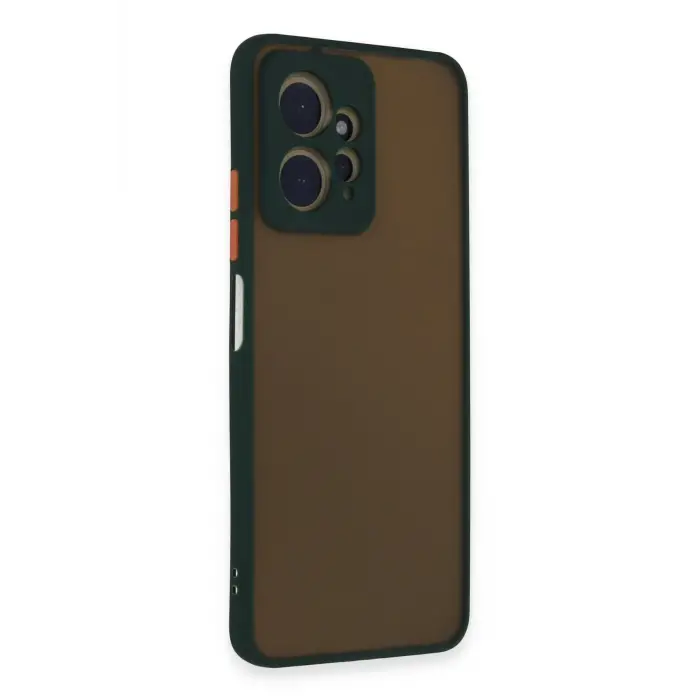 Lopard Xiaomi Redmi Note 12 4g Kılıf Montreal Silikon Kapak - Yeşil