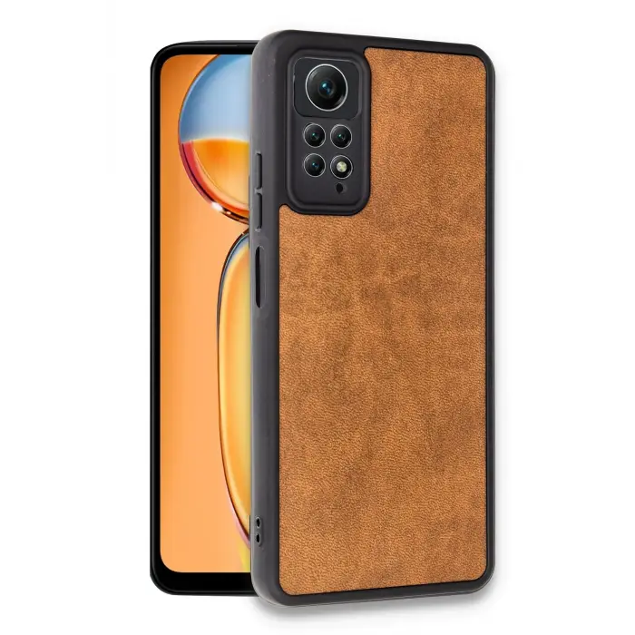 Lopard Xiaomi Redmi Note 12 Pro 4g Kılıf Aras Deri Kapak - Taba