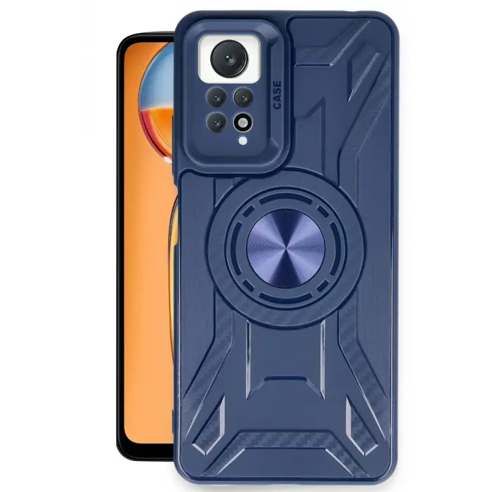 Lopard Xiaomi Redmi Note 12 Pro 4g Kılıf Lincoln Silikon - Lacivert