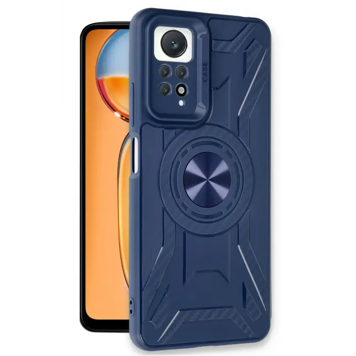 Lopard Xiaomi Redmi Note 12 Pro 4g Kılıf Lincoln Silikon - Lacivert