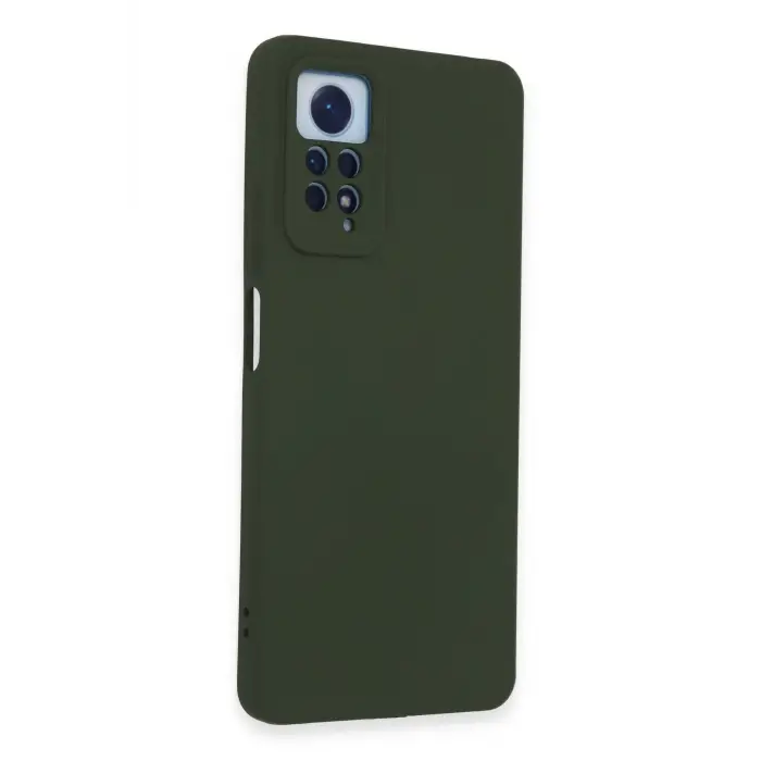Lopard Xiaomi Redmi Note 12 Pro 4g Kılıf Nano İçi Kadife Silikon - Koyu Yeşil