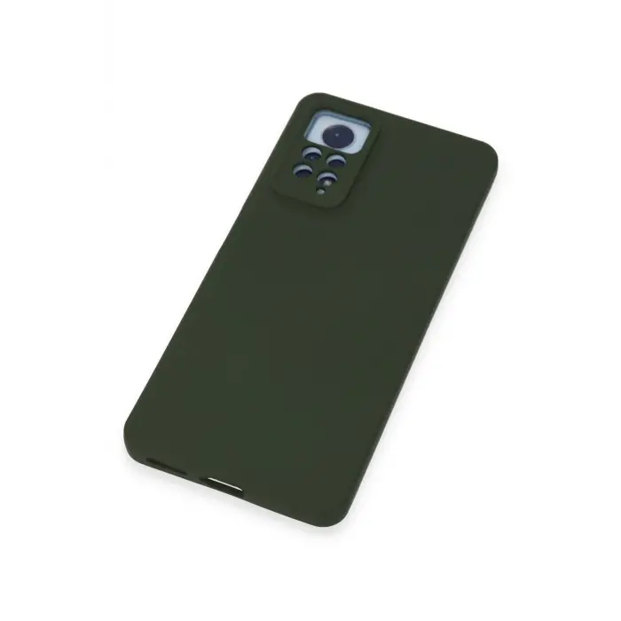 Lopard Xiaomi Redmi Note 12 Pro 4g Kılıf Nano İçi Kadife Silikon - Koyu Yeşil