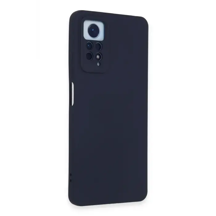 Lopard Xiaomi Redmi Note 12 Pro 4g Kılıf Nano İçi Kadife Silikon - Lacivert