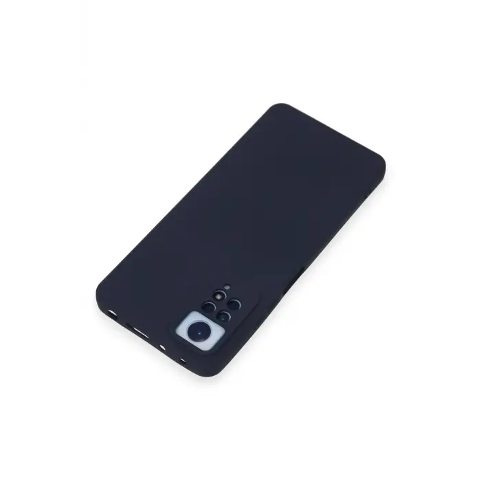 Lopard Xiaomi Redmi Note 12 Pro 4g Kılıf Nano İçi Kadife Silikon - Lacivert