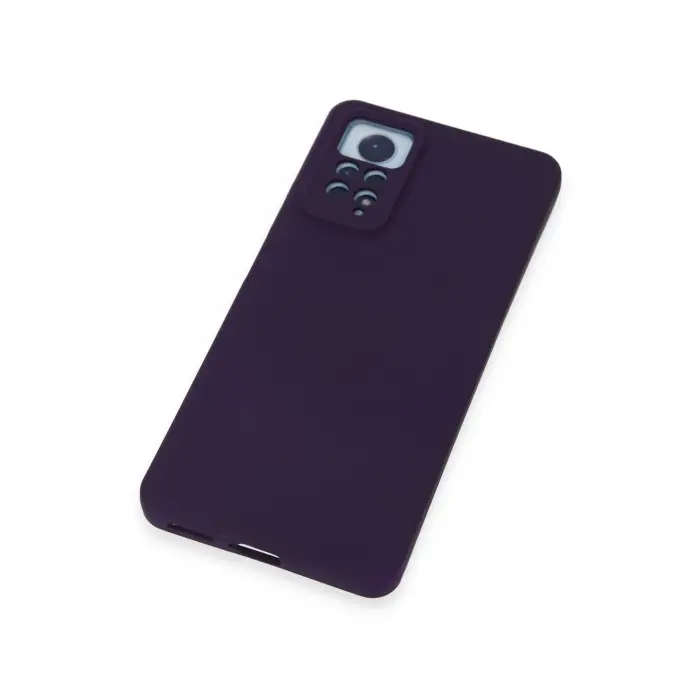 Lopard Xiaomi Redmi Note 12 Pro 4g Kılıf Nano İçi Kadife Silikon - Mor