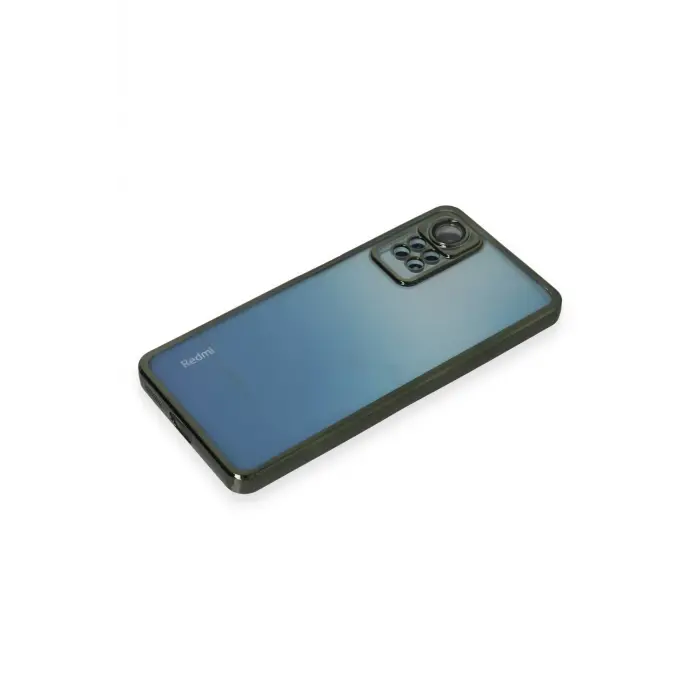 Lopard Xiaomi Redmi Note 12 Pro 4g Kılıf Razer Lensli Silikon - Yeşil