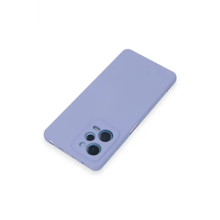 Lopard Xiaomi Redmi Note 12 Pro 5g Kılıf Nano İçi Kadife Silikon - Lila