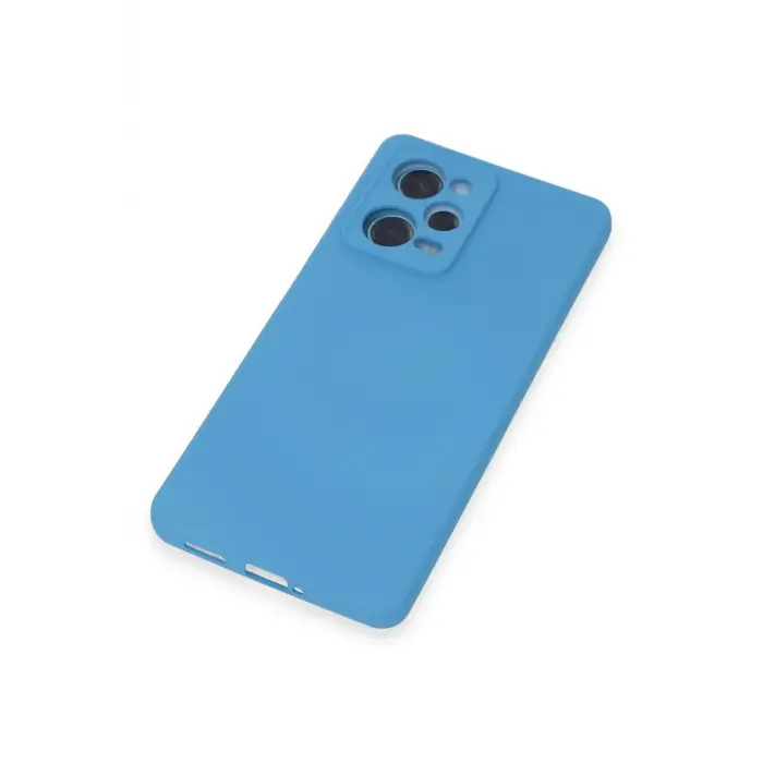 Lopard Xiaomi Redmi Note 12 Pro 5g Kılıf Nano İçi Kadife Silikon - Mavi