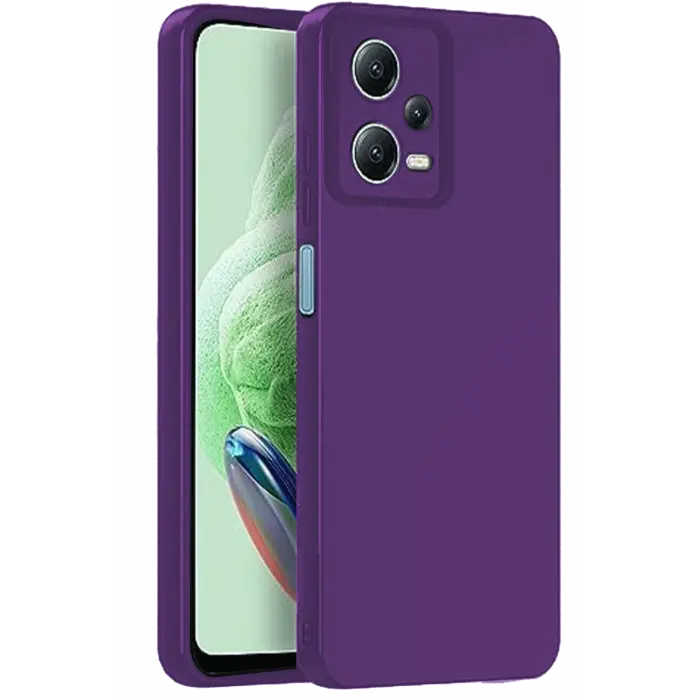 Lopard Xiaomi Redmi Note 12 Pro 5g Kılıf Nano İçi Kadife Silikon - Mor