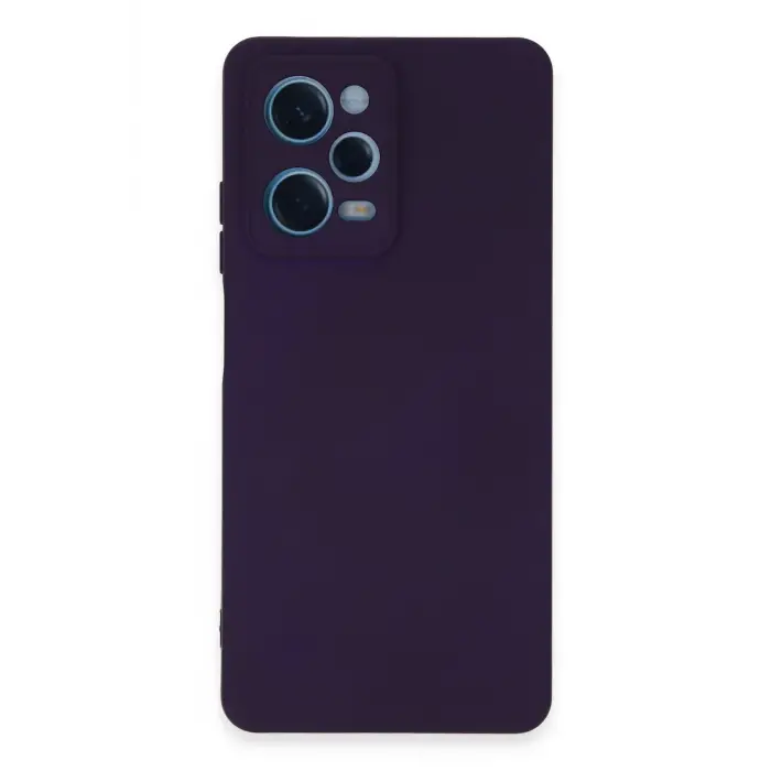 Lopard Xiaomi Redmi Note 12 Pro 5g Kılıf Nano İçi Kadife Silikon - Mor